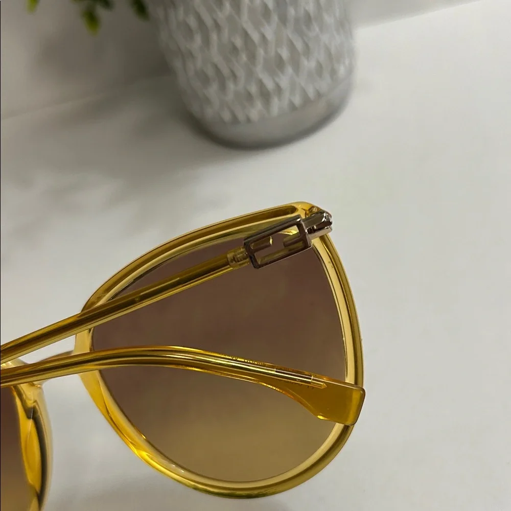 Fendi Gold-Toned Sunglasses - Picture 14 of 17